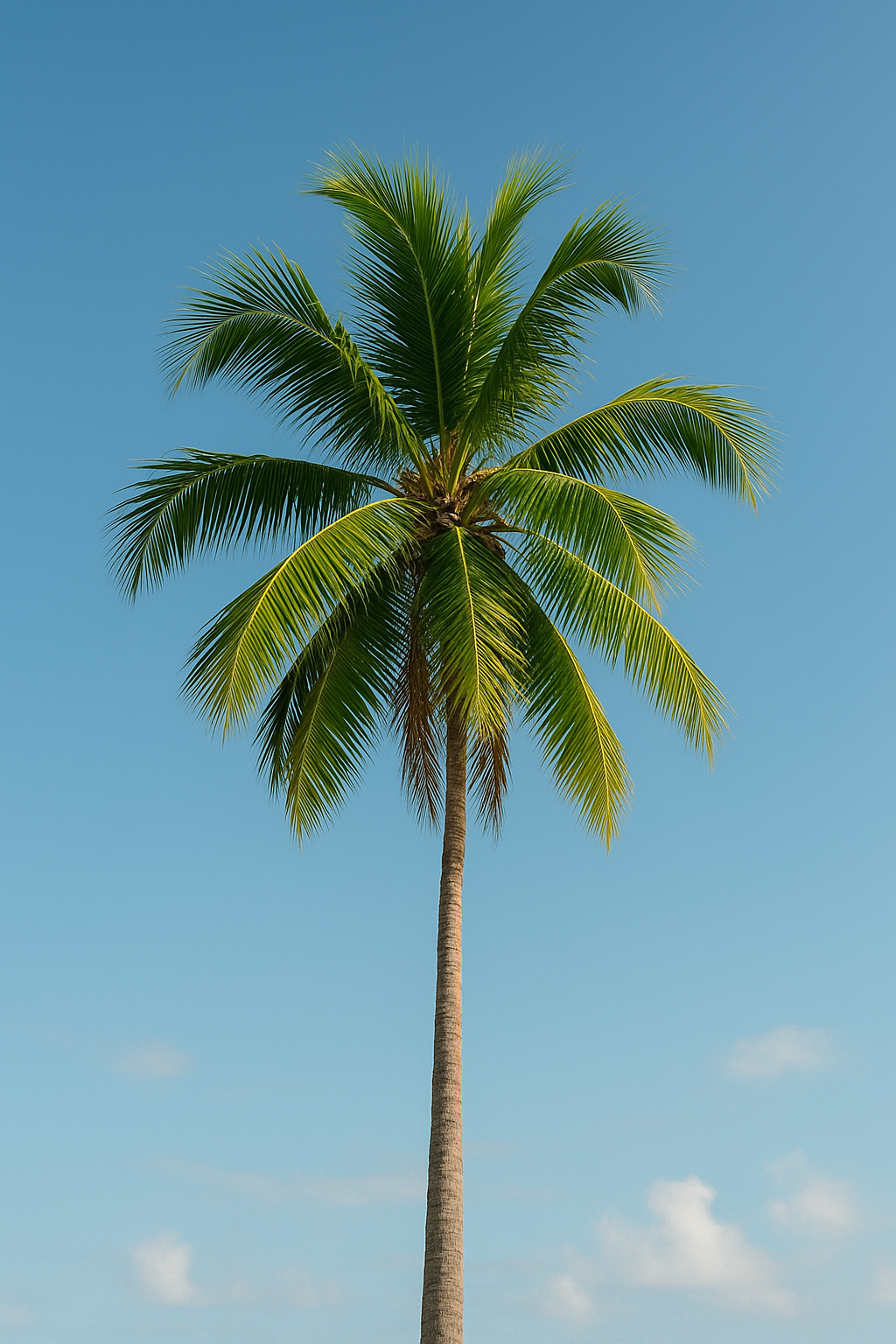 Illustration de palmiers tropicale